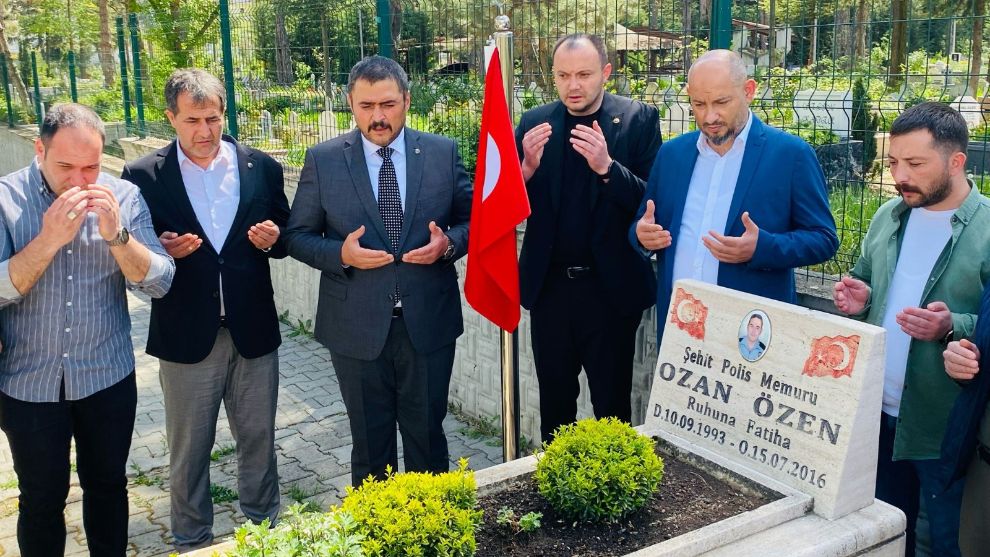 MHP BOLU İL TEŞKİLATI ŞEHİTLERİ UNUTMADI