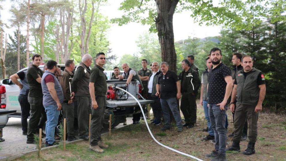Orman Yangınlarına İlk Müdahale Eğitimi