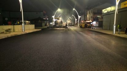Menderes Bulvarı'nın üstyapısı yenilendi