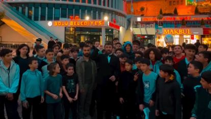 İbrahim Yılmaz Bolu'da büyük ilgi