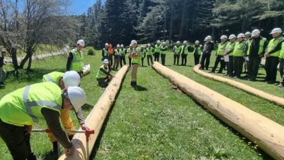 Mudurnu'da Orman Üretim ve Standardizasyon Tatbikatı Gerçekleştirildi