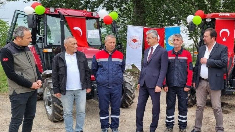 Anahtarları Şentürk teslim etti