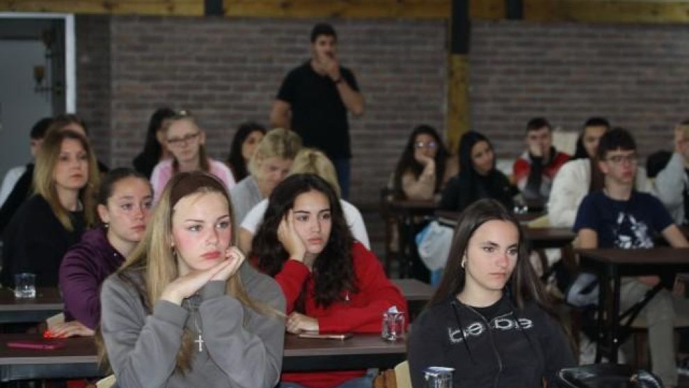 Erasmus öğrencilerine Bolu Ormanlarını anlattı