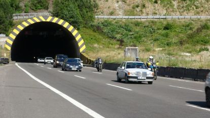 TEM'in Bolu geçişinde akıcı yoğunluk