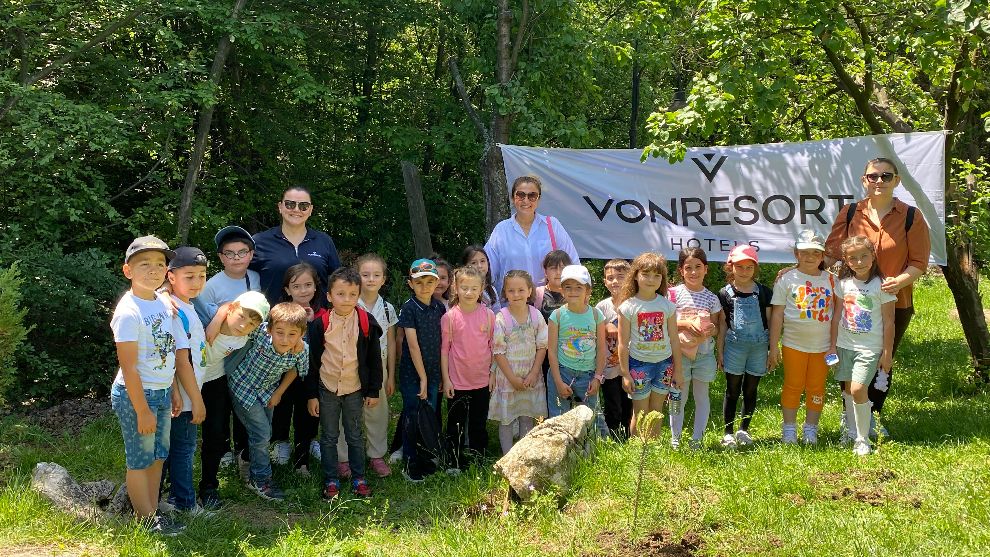5 Haziran Dünya Çevre Gününde Vonresort'tan örnek etkinlik