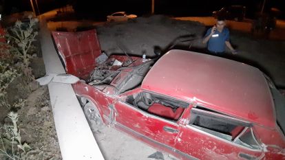Kontrolden çıkan otomobil duvara çarptı: 1 ölü