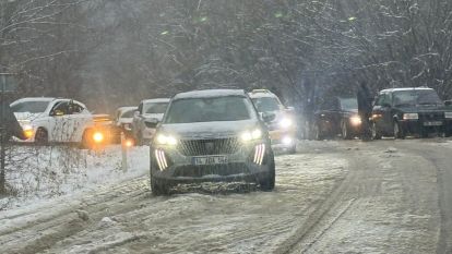 Bolu dağında kar kalınlığı 45 santimetreyi aştı