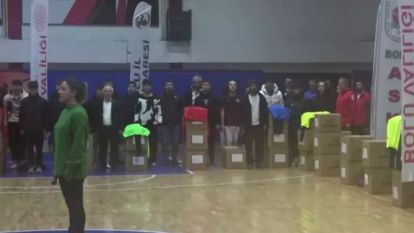 Bolu'da Amatör Spor Kulüplerine Malzeme Desteği