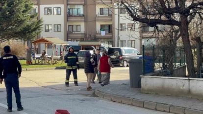 Çatı yangını var zannedildi, ekipler harekete geçti