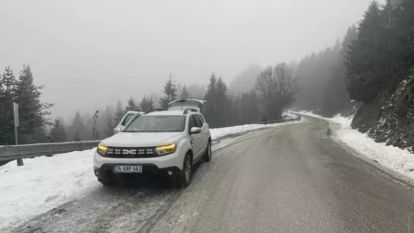 Kartalkaya Kayak Merkezi'nde Kar Yağışı Devam Ediyor