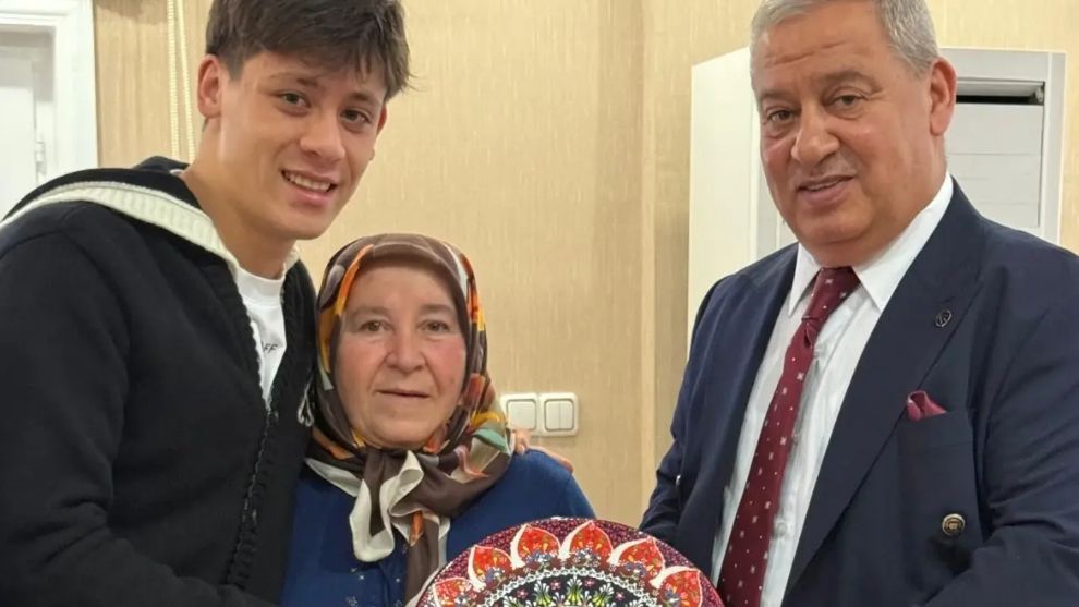 Arda Güler, Baba Ocağını Ziyaret Etti