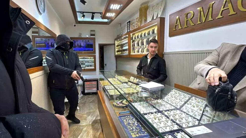 Bolu'da Kuyumcu Soygunu Tatbikatı
