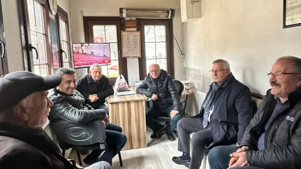 Göynük Belediye Başkanından Şoför Esnafına Ziyaret...