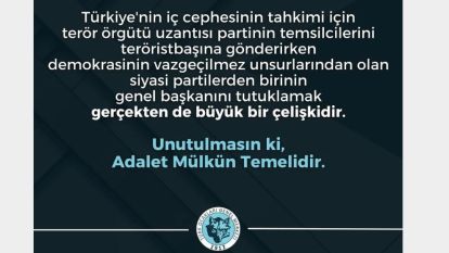 Türk Ocakları Bolu Şubesi "Unutulmasın ki, Adalet Mülkün Temelidir"