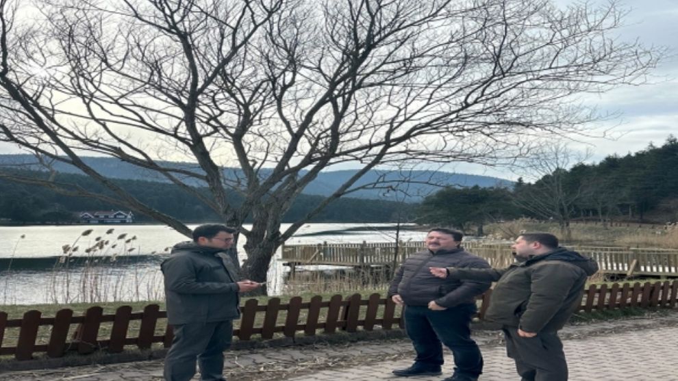 Gölcük Tabiat Parkı'nda Yenileme Çalışmaları İncelendi