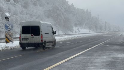 Bolu Dağı'nda ulaşım rahat sağlanıyor