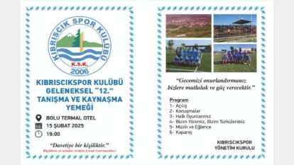 Geleneksel Tanışma ve Kaynaşma Yemeğini Düzenliyor