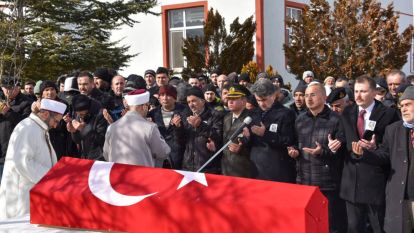 Yeniçağa'lı şehit er toprağa verildi.