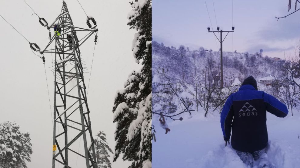 Sakarya, Kocaeli, Bolu ve Düzce'de Elektrik Arızaları İçin Acil Ekipler Devrede!