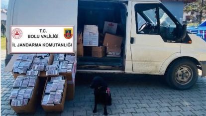 Bolu Jandarma, Kaçakçılığa geçit vermiyor...