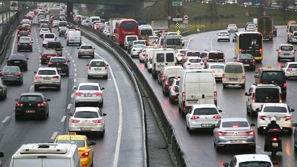 Bolu'da trafiğe kayıtlı araç sayısı