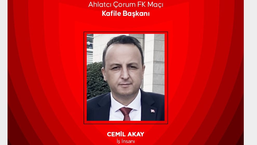 Geosis Boluspor'un,  Çorum Deplasmanını  İş İnsanı Cemil Akay, karşılıyor
