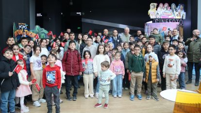 "Akıllı Tavşan Momo" adlı film çocuklarla buluştu