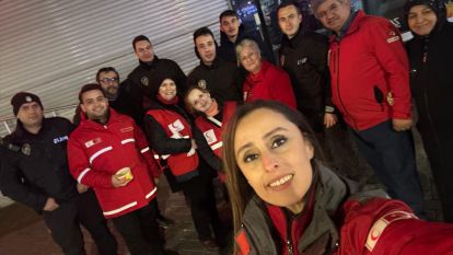 Kızılay'dan Görev Başındaki Polislere Tarhana Çorbası