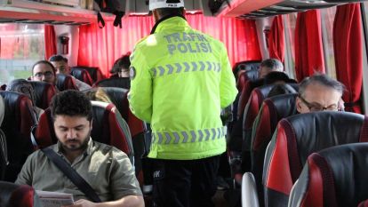 Sürücülere yönelik bilgilendirme ve denetim çalışması gerçekleştirdi