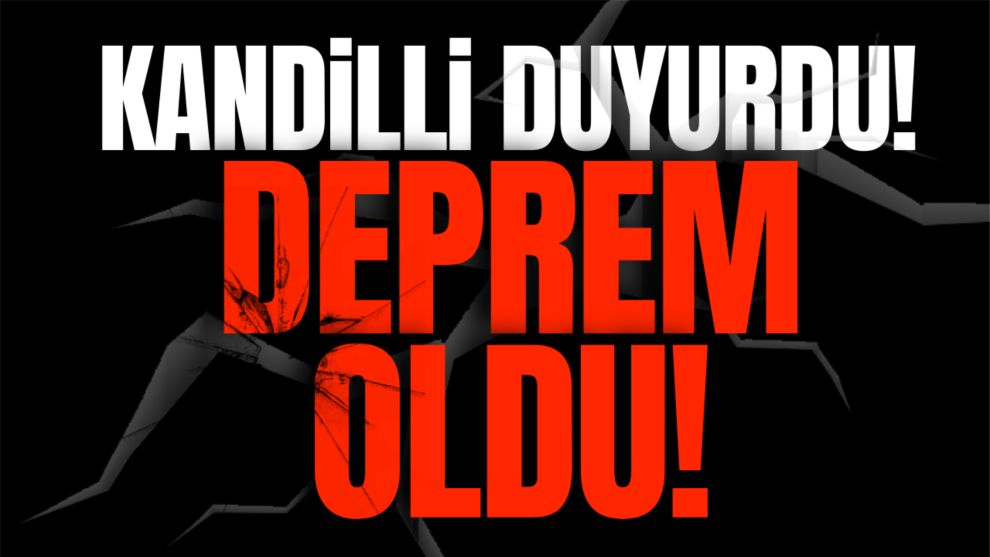 İstanbul'da yaşanan 6,2 büyüklüğündeki deprem Bolu'da hissedildi