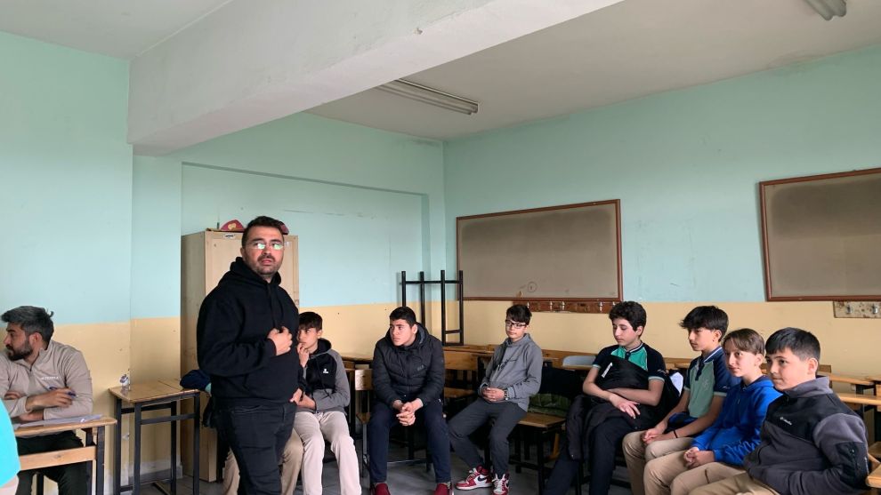 Öğrenciler bisiklet simülasyonuyla sanal ortamda pedal çevirdiler