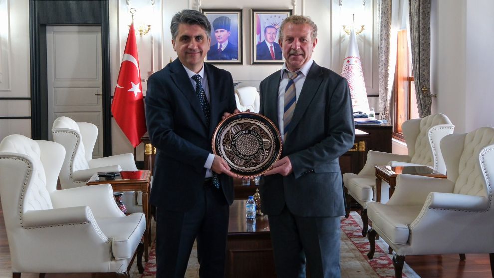 Türkiye Ahi Babası İsmail Atlı'dan, Vali Aydın'a Ziyaret