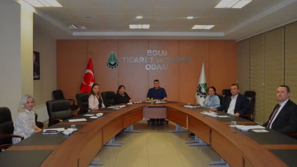 Türkiye İş Kurumu ile Bolu Ticaret Odası arasında Nitelikli iş gücü görüşmesi...