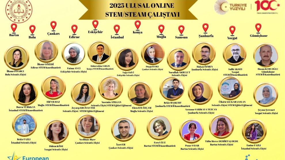 Türkiye Ulusal STEM Çalıştayına katıldı