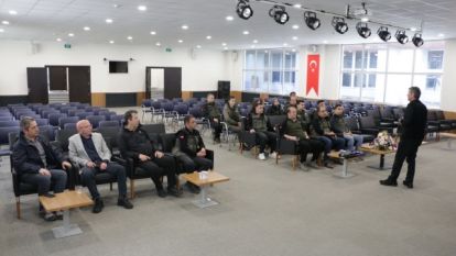 Göreve yeni başlayan personele silah eğitimi verildi