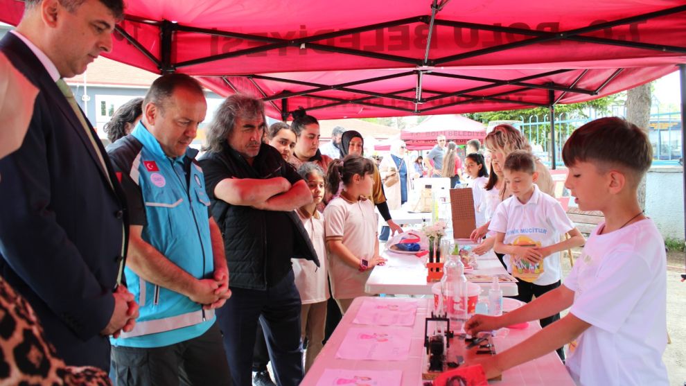 Bolu'da minik öğrencilere sağlık eğitimi