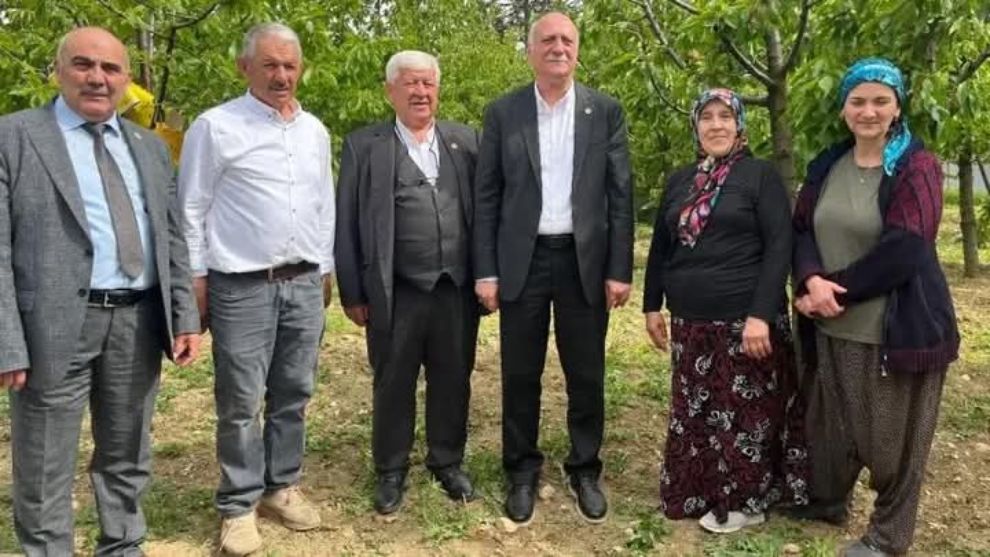 TZOB Genel Başkanı Bayraktar, Bolu’da, don olayından zarara dikkat çekti...