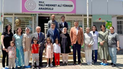 Bolu Valisi Öğrencilerle sohbet etti.