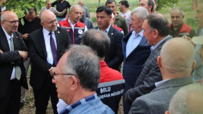 Bolu'da inceleme yaptı