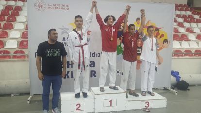 Bolu'ya bir gümüş, bir bronz madalya geldi...
