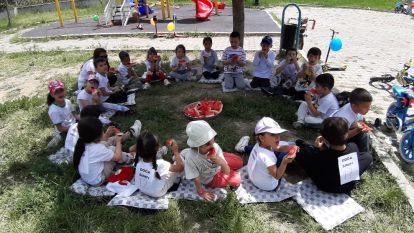 Minikler Dünya Bisiklet Günü'nü coşkuyla kutladı