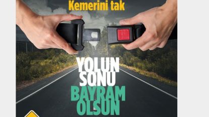 Trafikte tedbirler  en üst seviyede.