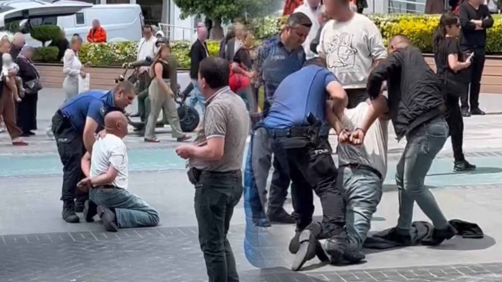 Çevreye rahatsızlık veren şüpheli gözaltına alındı