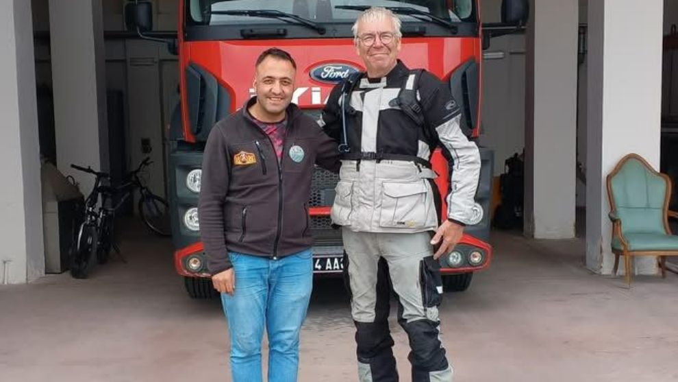 Yeniçağa Belediyesi'ne Hollandalı İtfaiyeciden Ziyaret