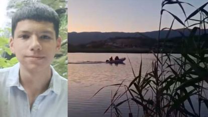 Bolu'da gölde kaybolan genç için ekipler seferber oldu