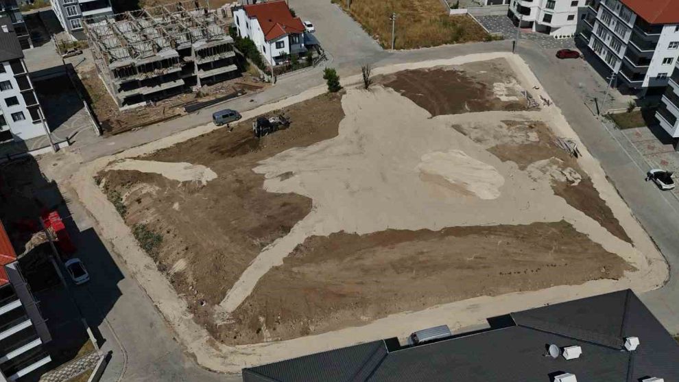 Bolu'da 15 yeni parkın yapımına başlandı