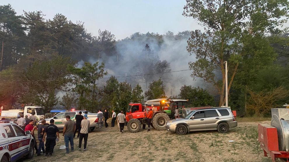 Mudurnu'da Orman Yangını Kontrol Altına Alındı