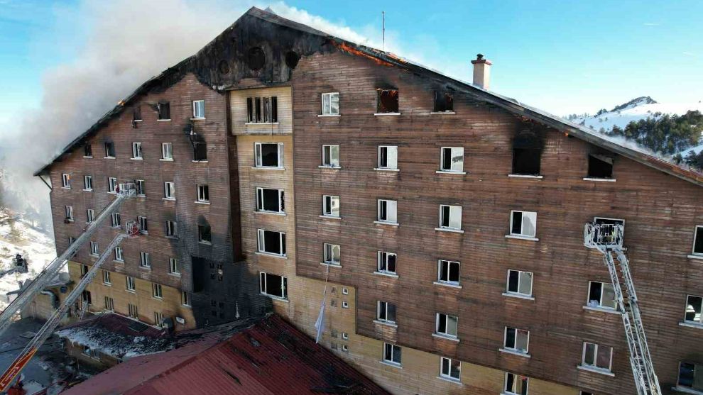 Otel yangını davasında sanık savunmalarına geçildi:Sorumluluğum yok