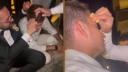 Damadın menemen şovu