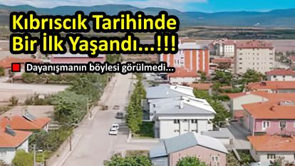 Kıbrıscık Tarihinde Bir İlk Yaşandı.
